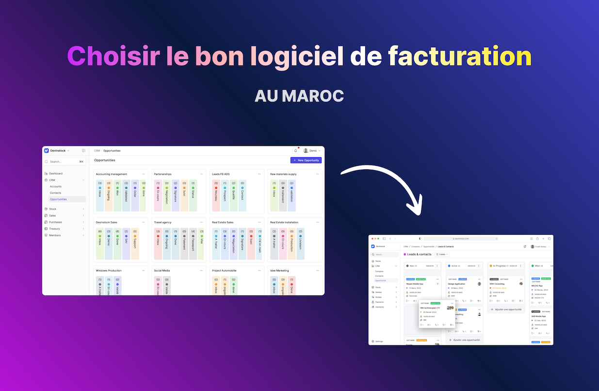 Choisir le bon logiciel de facturation au Maroc pour votre entreprise