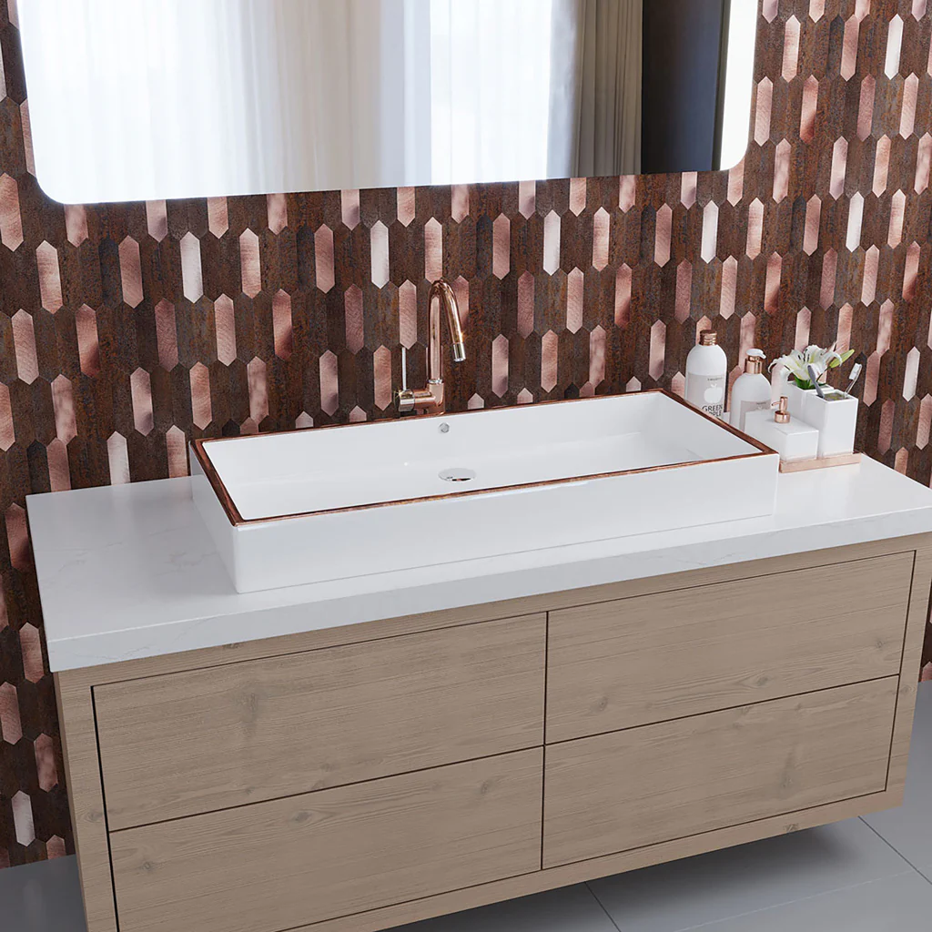 Elevate Space with Peel and Stick Copper Tiles: A Simple and Stylish Solution